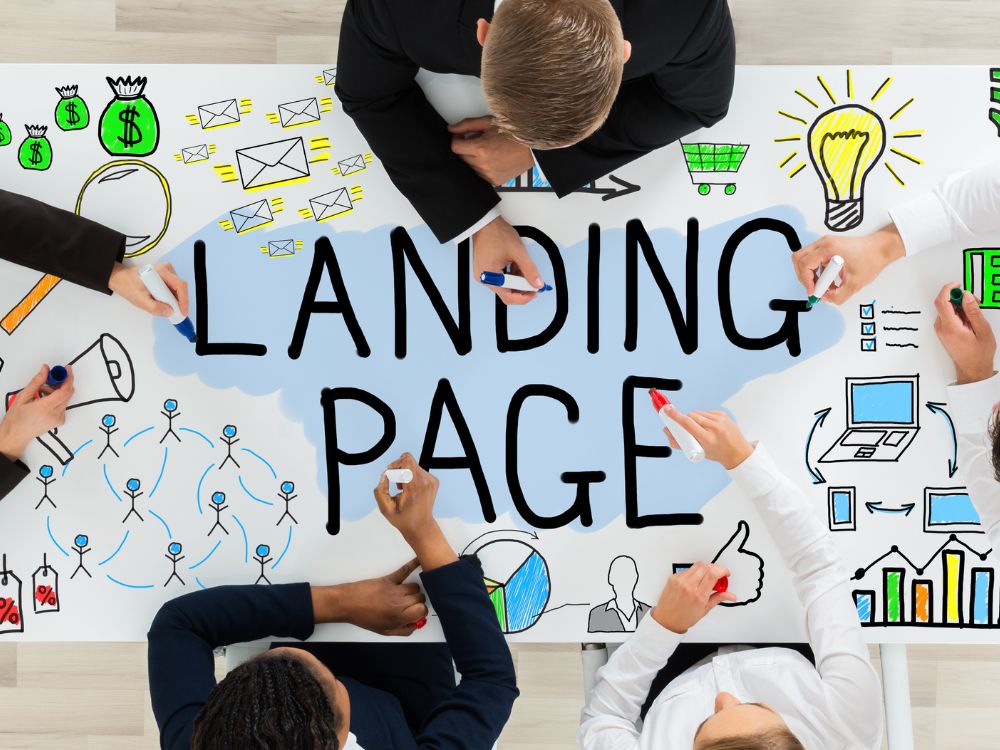 history of landing pages