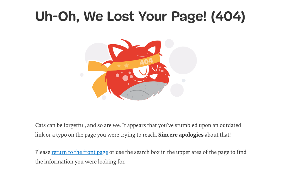 landing page error 404 page design inspiration