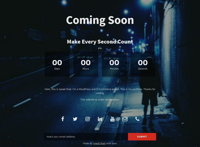 landing page coming soon page design inspiration