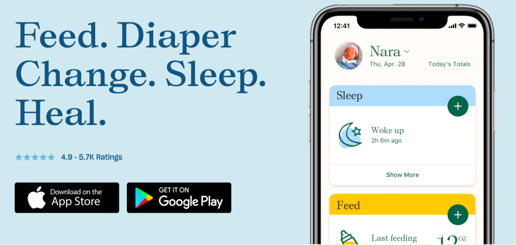 mobile app download landing page design inspiration