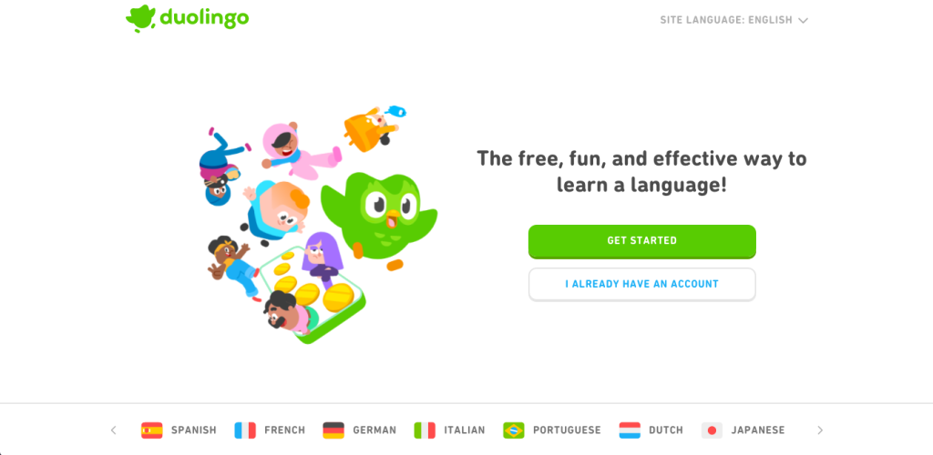 mobile app download landing page design inspiration