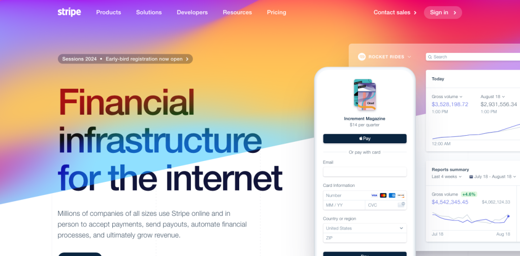 landing page mobile friendly design inspiration