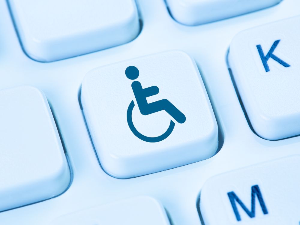 landing page accessibility