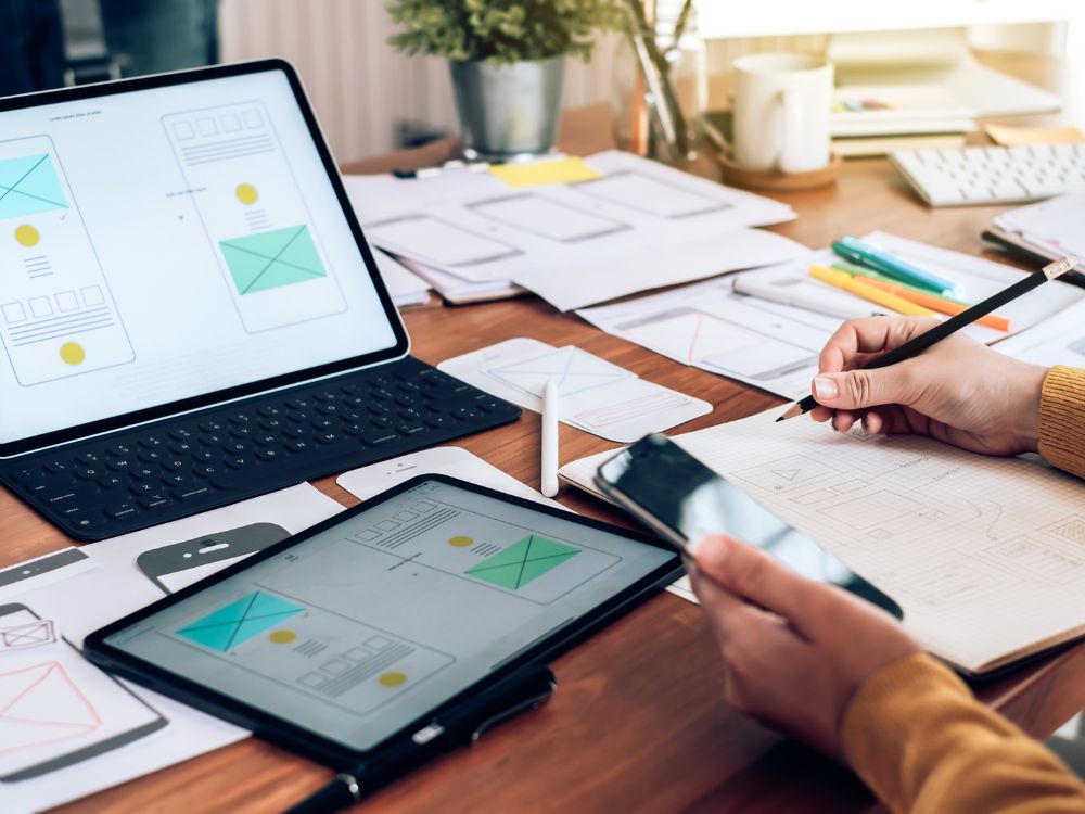 mobile app download landing page