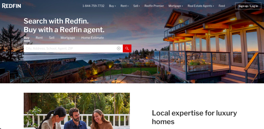 real estate landing page tips and examples