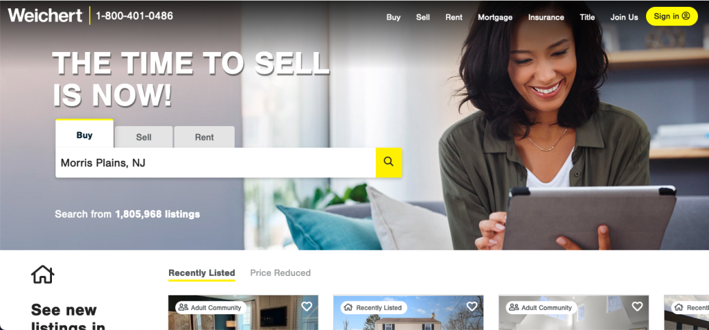 real estate landing page tips and examples