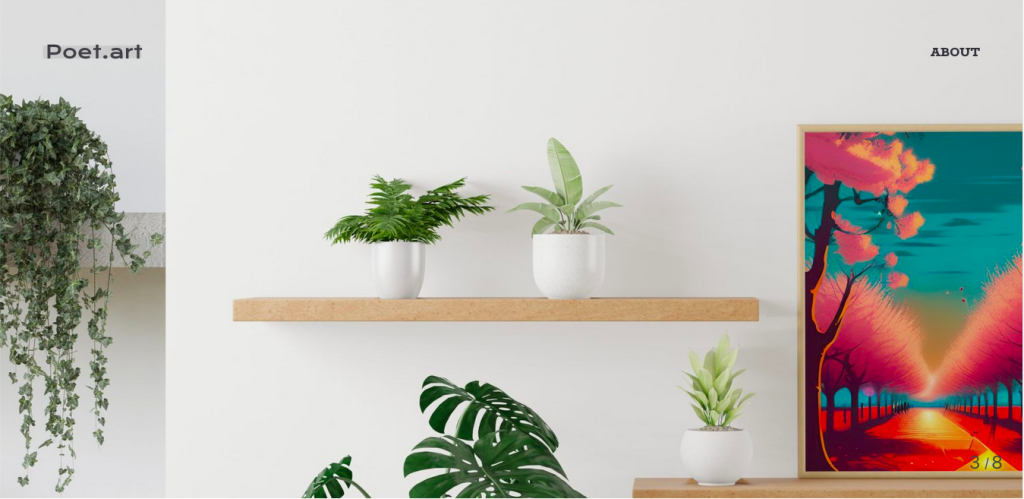 web design inspiration art website