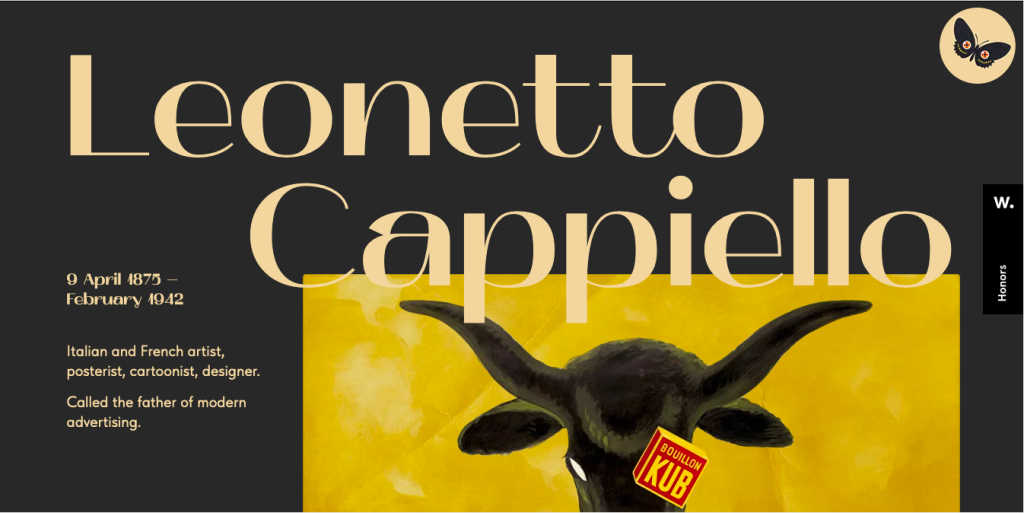 web design inspiration art website