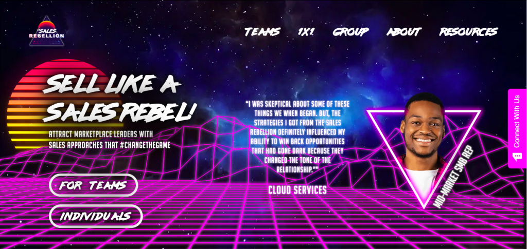 web design inspiration - educational website design