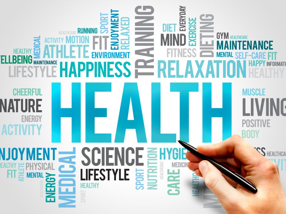 health and wellness landing page