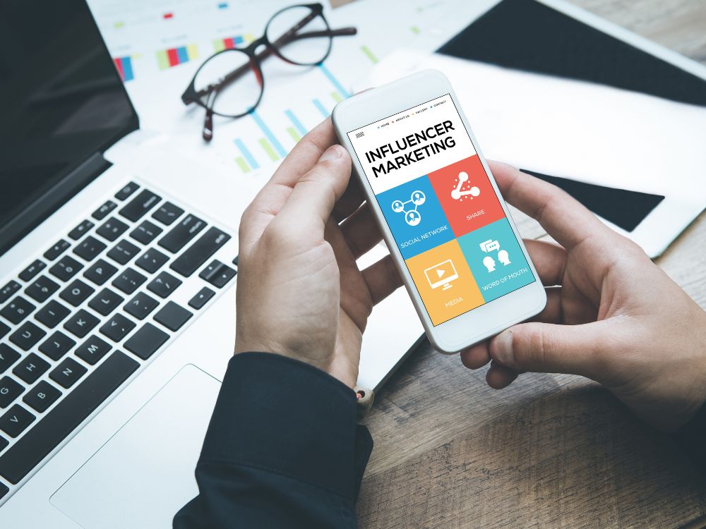 landing page influencer marketing