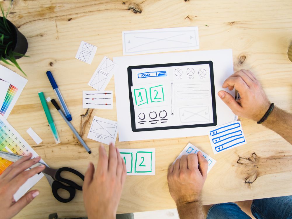 landing page interactive elements