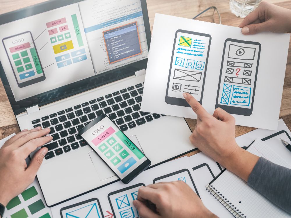 landing page key elements and components