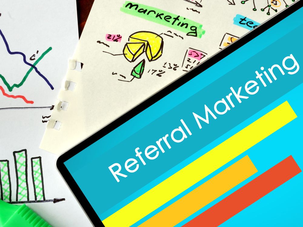 landing page referral marketing