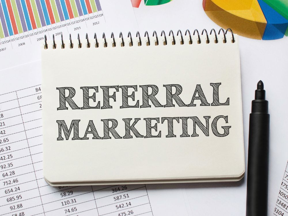 landing page referral marketing