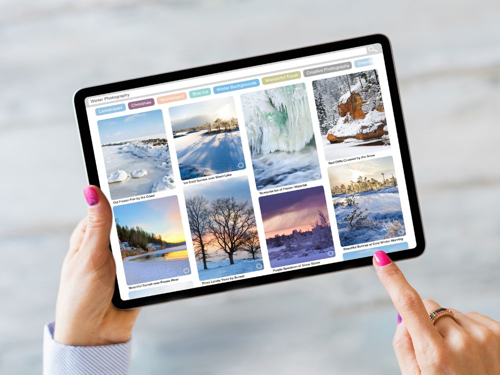 landing page social media traffic pinterest