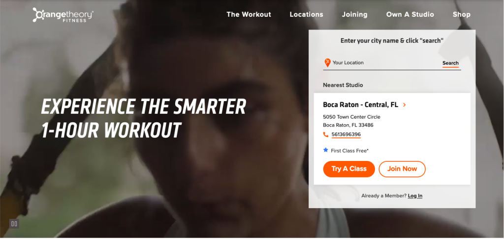 fitness gym and trainer landing page tips and examples