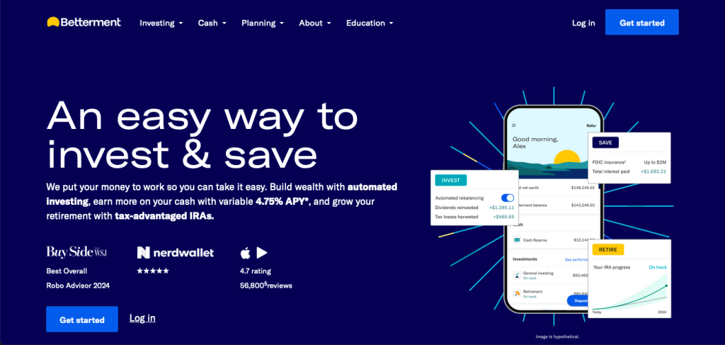 financial services landing page tips and examples