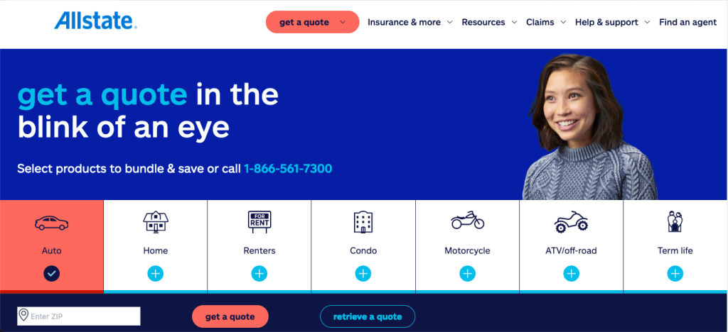 insurance landing page tips and examples