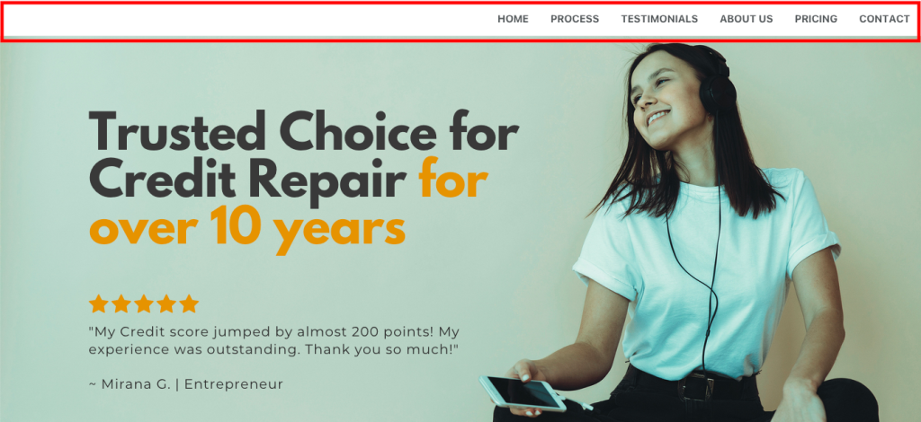 How To Create Your Canva Website Navigation Menu?